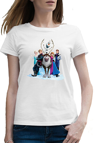 OEM Tricou femei Disney Frozen Elsa Toata Echipa Team
