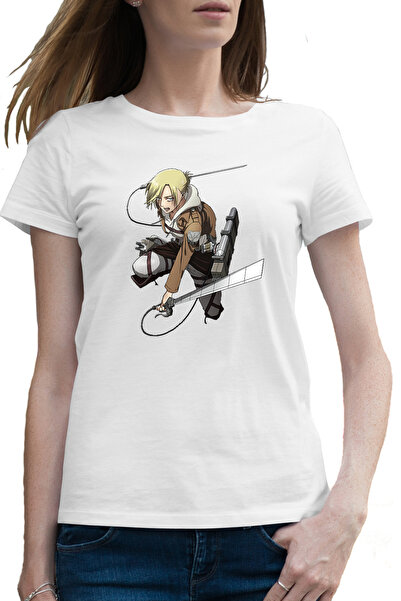 OEM Tricou femei Attack on Titan Annie Leonhart Anime Manga