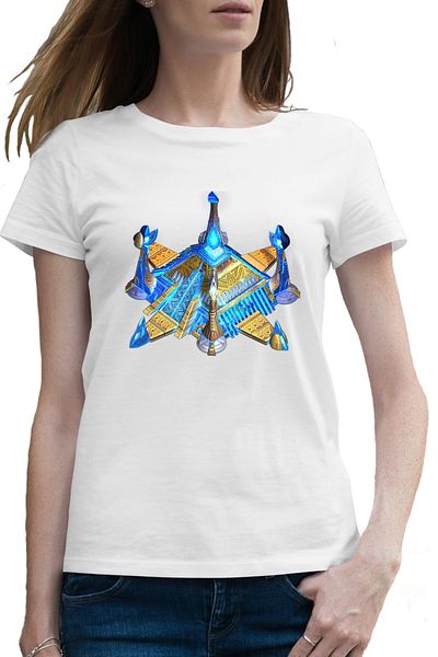OEM Tricou femei StarCraft 2 Protoss Race We shall endure
