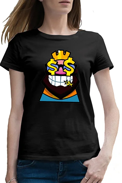 OEM Tricou femei King Clash Royale Minecraft