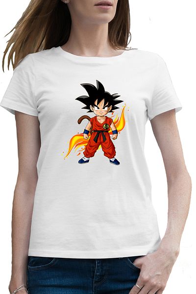 OEM Tricou femei Dragobete Dragon Ball Z Son Goku Anime