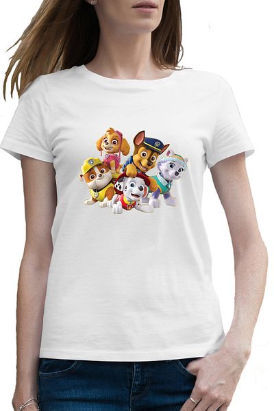 OEM Tricou femei Paw Patrol Toata Gasca Echipa Catelusi