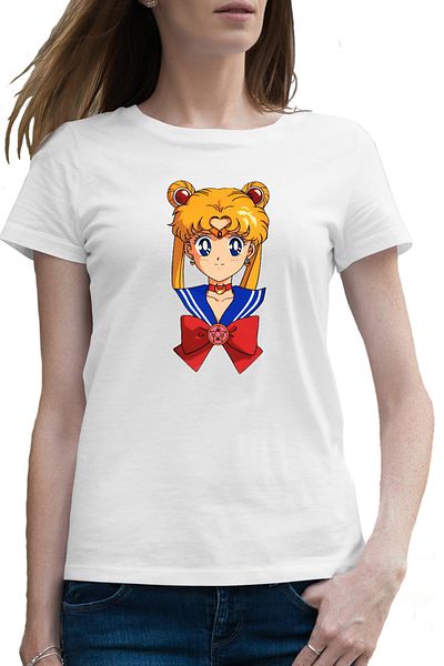 OEM Tricou femei Sailor Moon Usagi Tsukino Marina Anime