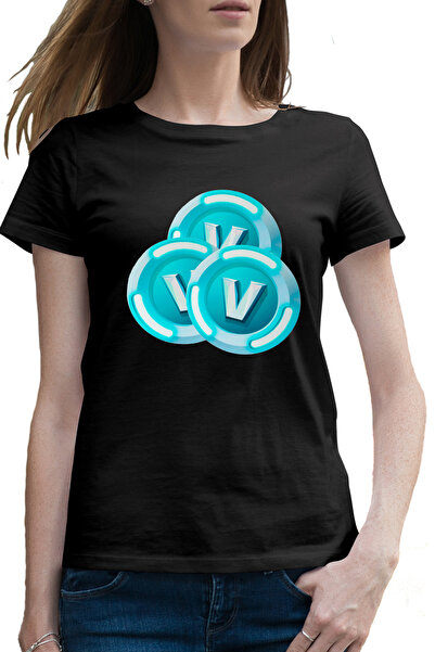 OEM Tricou femei Fortnite VBucks Battle Royale