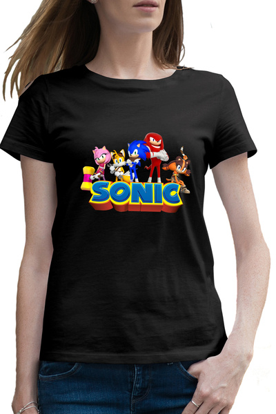 OEM Tricou femei Sonic Boom All Team Echipa
