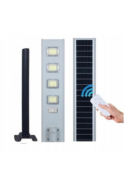 Azaris FELINAR SOLAR STRADAL LED 2000W PENTRU GRĂDINĂ, DIN ALUMINIU, CALITATE PREMIUM