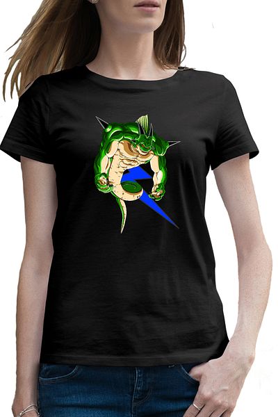 OEM Tricou femei Dragon Ball Porunga Minecraft Creeper