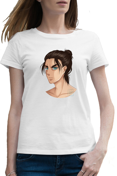 OEM Tricou femei Attack on Titan Eren Yeager Anime Fortnite