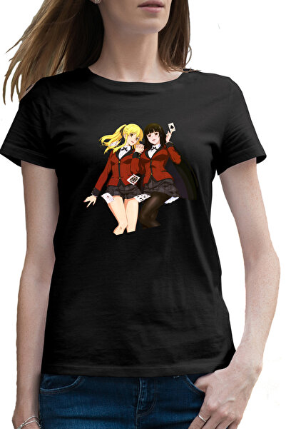 OEM Tricou femei Poker Anime Girls Kakegurui Runa Yumeko