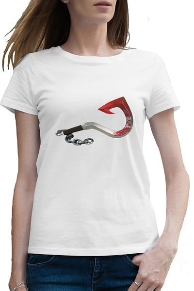 OEM Dota 2 Pudge Hook Doomsday Ripper Weapon Women's T-Shirt