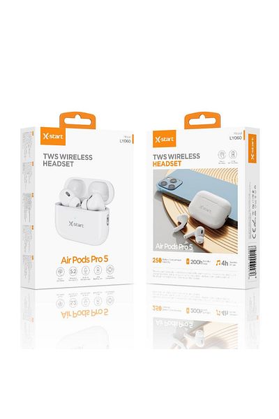 X-start Căști wireless, autonomie în standby de 200 de ore, sunet premium și confort sporit