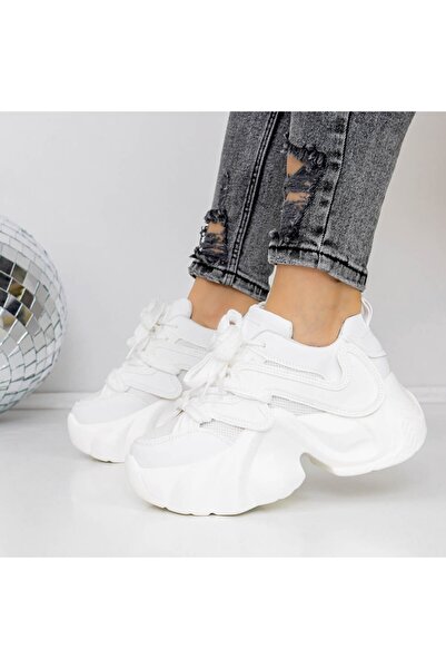 mei Γυναικεία Αθλητικά Παπούτσια 3WL82 Λευκό