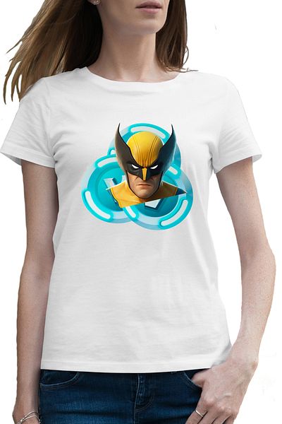 OEM Tricou femei Wolverine Legendary Skin Fortnite VBucks