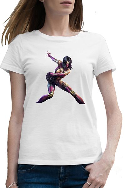 OEM Tricou femei Mortal Kombat DC Universe Mortal BloodRayne Purple