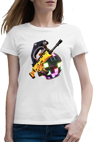 OEM Tricou femei Magenta Bomb Scar Fortnite