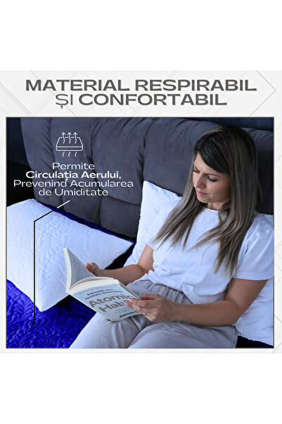 tiam store Protecție de saltea premium TIAM Store® impermeabilă, matlasată, antialergenică