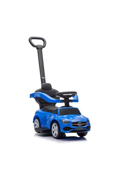 MERCEDES Masinuta de impins pentru copii 3in1 Albastru