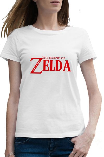 OEM Tricou femei The Legend of Zelda Logo Sky