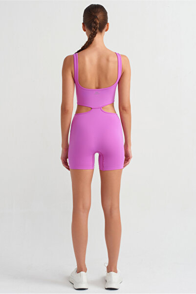 COMEUP Μεσαίου επιπέδου σορτς με παράθυρα, ροζ ορχιδέα