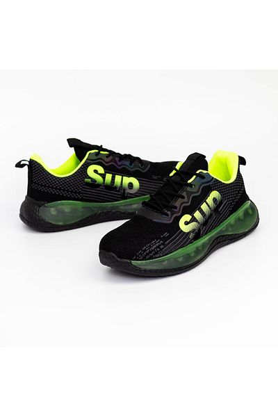 FASHION Men's Sports Shoes HQ1892-5 Black-Green