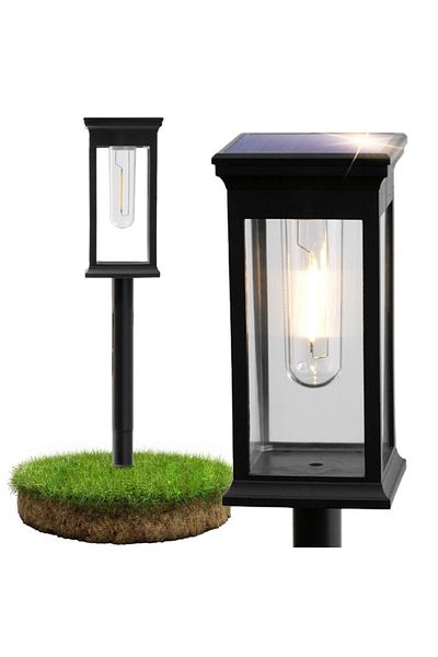 Azaris Lumini solare de grădină, lumini solare LED, 2 bucăți