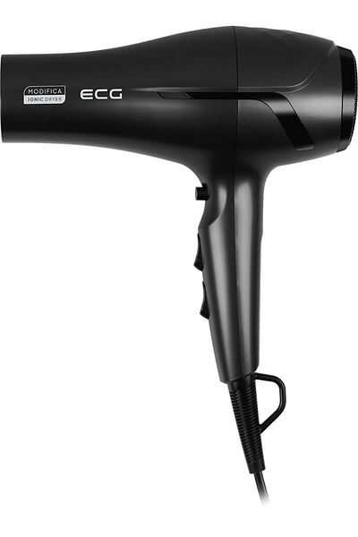 ECG Uscător de păr cu ionizare Modifica Nera Grande+, 2200 W, 2 viteze, 3 niveluri de temperatură, difuzor