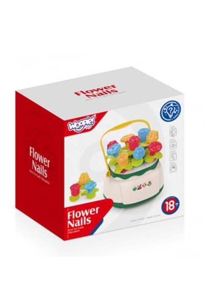 woopie Jucarie pentru copii cos cu flori educativ, Woopie, plastic, multicolor