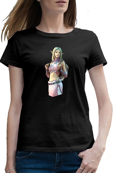 OEM Tricou femei Lineage Elf Level Up