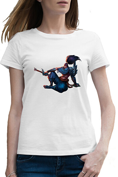 OEM Tricou femei Yasuo Unforgiven League of Legends LoL Game