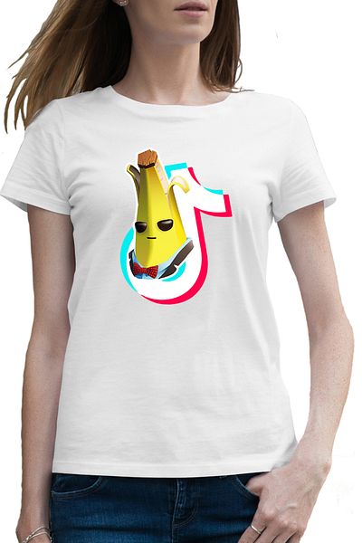 OEM Tricou femei Agent Peely Fortnite Tik Tok