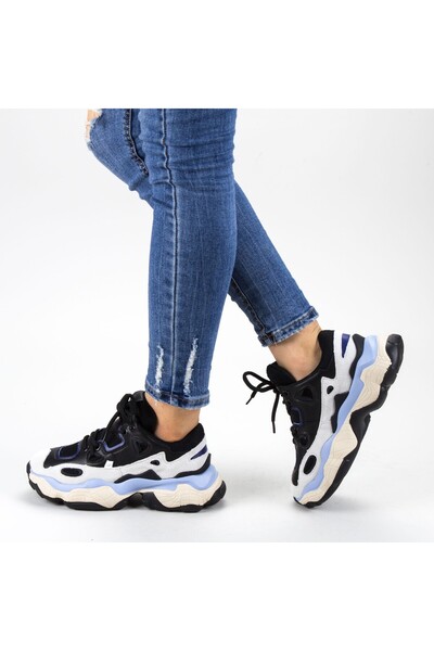 mei Pantofi Sport Dama cu Platforma CJL13 Black