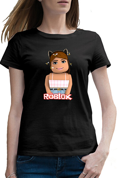 OEM Γυναικείο μπλουζάκι Roblox με σχέδιο κορίτσι και μέλισσα καρτούν