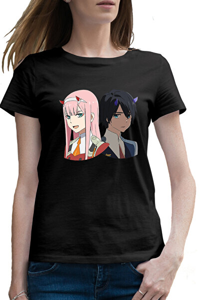 OEM Tricou femei Darling in the FranXX Hiro Zero Two Parasite