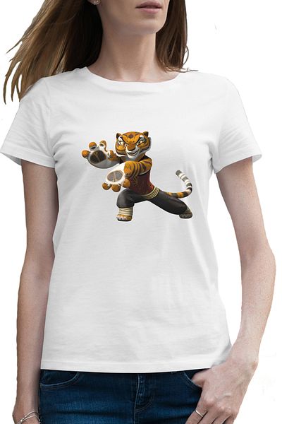 OEM Tricou femei Tigroaica Kung Fu Panda Curaj
