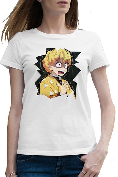 OEM Tricou femei Demon Slayer Zenitsu Manga