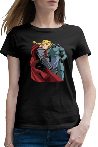 OEM Tricou femei Fullmetal Alchemist Amestris Edward Alphonse