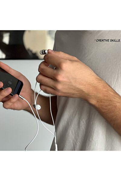 DUDAO Słuchawki zestaw słuchawkowy z pilotem i mikrofonem 3,5 mm mini jack biały