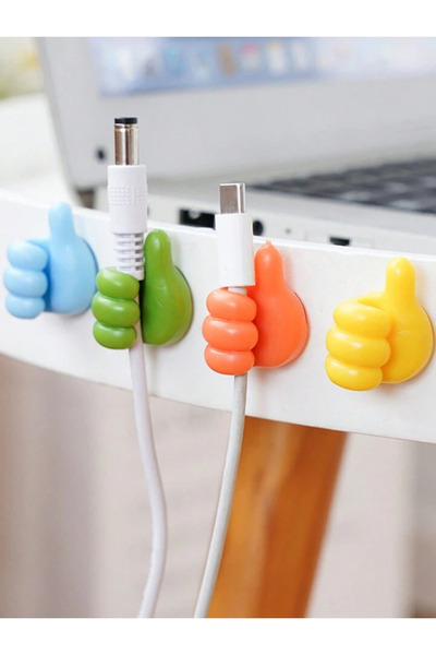 SİMULACRA Hand Shaped Cable Holder 30 Pieces