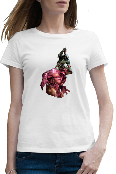 OEM Tricou femei Quake Doom Master Chief Claw Dota Go