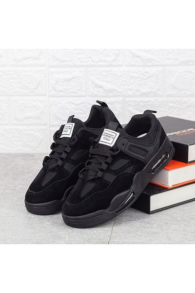 mei Men's Sports Shoes 6801 Cashmere-Black