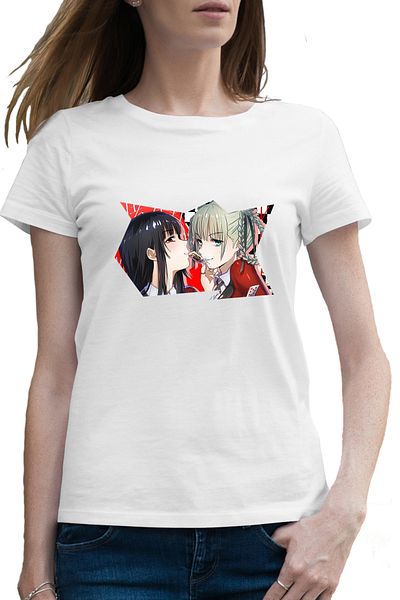 OEM Tricou femei Kakegurui Runa Yumeko Poker Anime
