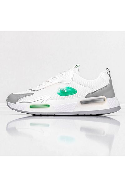 mei Men's Sports Shoes A99 White-Green