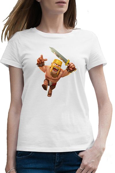 OEM Tricou femei Barbarian Clash Royale Fortnite