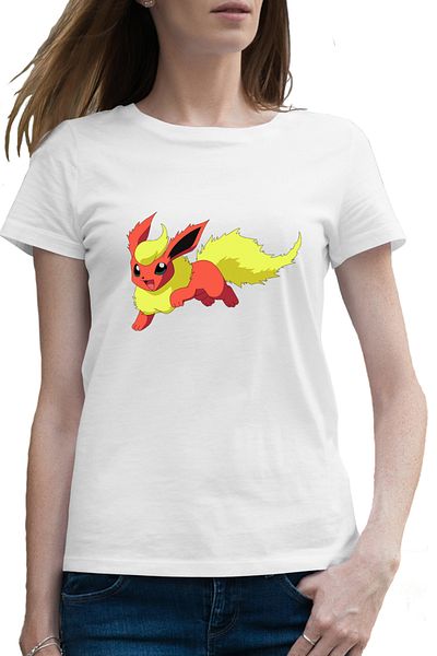 OEM Tricou femei Pokemon Flareon Tiktok Creator