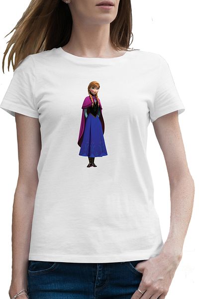 OEM Tricou femei Printesa Anna Kristoff Regatul de Gheata