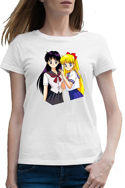 OEM Tricou femei Sailor Moon Marte Venus Anime Manga