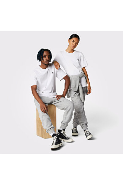Converse Футболка Go-To Star Chevron Standard-Fit Unisex Beyaz