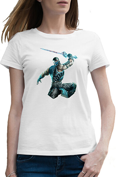 OEM Tricou femei Mortal Kombat Blue Sword Boy Master Fight