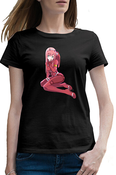 OEM Tricou femei Darling in the FranXX Zero Two Pilot Anime