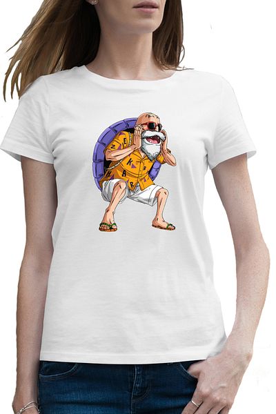 OEM Tricou femei Dragon Ball Z Master Roshi Dascal Sensei Antrenor